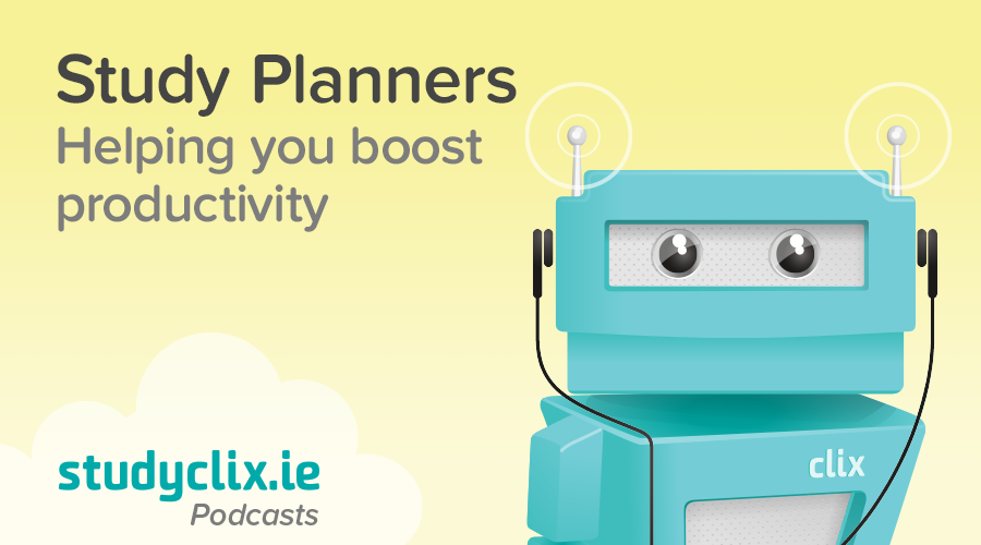 Banner of Podcast: How to use Studyclix Planners to boost your productivity
