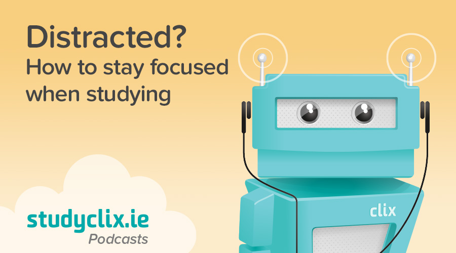 Banner of Podcast: How To Avoid Distractions When You're Studying