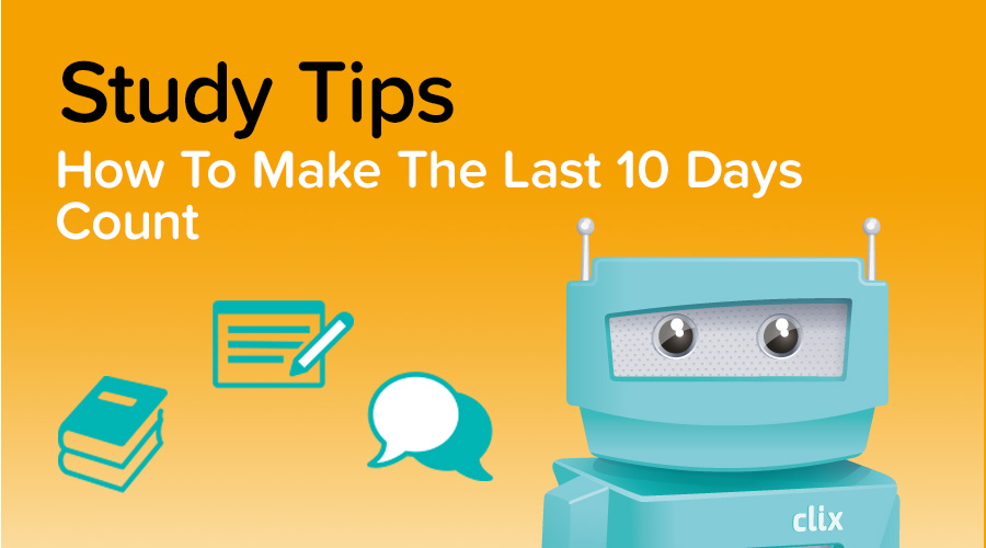 Banner of 10 Study Tips For The Last 10 days