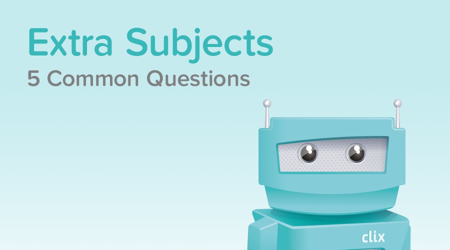 Banner of Extra Subjects: Answers to 5 Common Questions